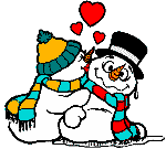 Kissingsnowmen